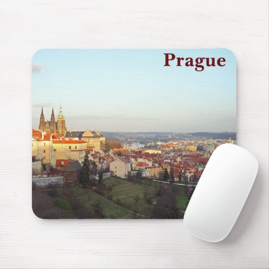 Panorama Prag Mousepad (Mit Mouse)