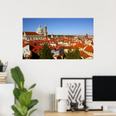 Panorama Prag Poster (Heimbüro)