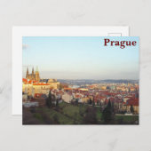 Panorama Prag Postkarte (Vorne/Hinten)