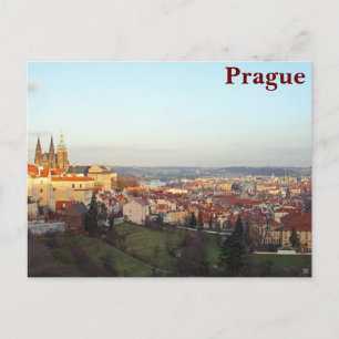 Panorama Prag Postkarte