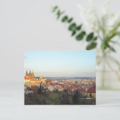 Panorama Prag Postkarte (Stehend Vorderseite)