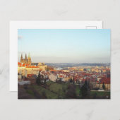 Panorama Prag Postkarte (Vorne/Hinten)