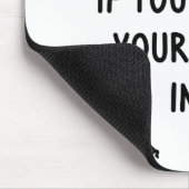 Panorama-Raum Mousepad (Ecke)