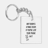 Panorama-Raum Schlüsselanhänger (Vorderseite links)