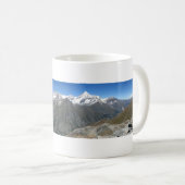 Panorama Rothorn, Walliser Alpen Kaffeetasse (VorderseiteRechts)