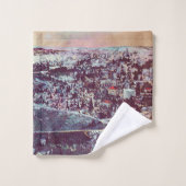 Panorama-Splendor von Jerusalem Badhandtuch Set (Waschlappen)