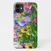 Panorama-Stiefmütterchen Case-Mate iPhone Hülle (Rückseite)