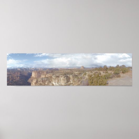 Panorama - Utah Wüste Poster (Vorne)