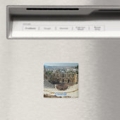 Panorama von Athen, Reise Magnet (In Situ (Geschirrspüler))