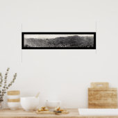 Panorama von Bisbee AZ Foto 1909 Poster (Küche)