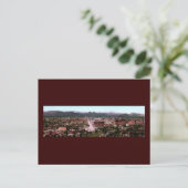 Panorama von Denver Colorado Postkarte (Stehend Vorderseite)