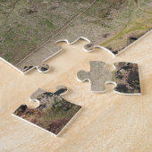 Panorama von Edinburgh Schottland von Arthurs Seat Puzzle (Seite)