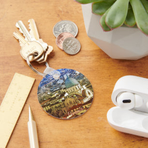 Panorama von Florenz, Italien Schlüsselanhänger