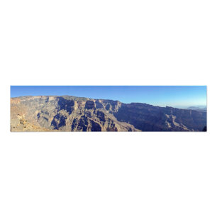 Panorama von Jebel Shams - Sultanat Oman Fotodruck