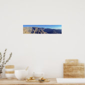 Panorama von Jebel Shams - Sultanat Oman Poster (Küche)