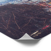 Panorama von Kiew Poster (Ecke)
