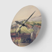 Panorama von Konstantinopel, Platte 22 von 'Aya So Runde Wanduhr (Winkel)