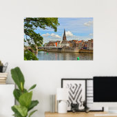 Panorama von Maastricht, Niederlande Poster (Heimbüro)