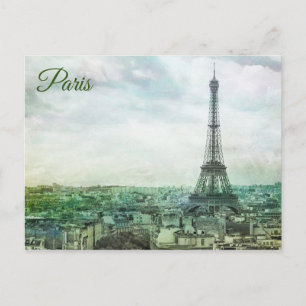 Panorama von Paris Postkarte