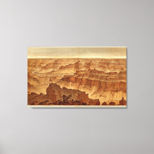 Panorama von Point Sublime Leinwanddruck (Vorderseite)