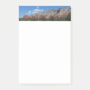 Panorama von Red Rocks in Sedona Arizona Post-it Klebezettel