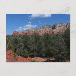 Panorama von Red Rocks in Sedona Arizona Postkarte