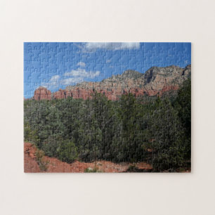 Panorama von Red Rocks in Sedona Arizona Puzzle
