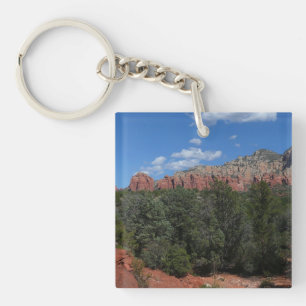 Panorama von Red Rocks in Sedona Arizona Schlüsselanhänger