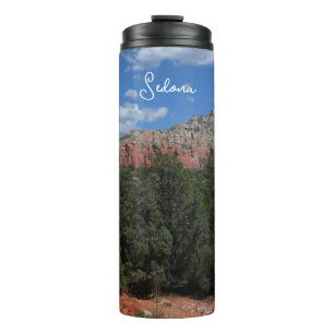 Panorama von Red Rocks in Sedona Arizona Thermosbecher