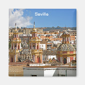 Panorama von Sevilla. Magnet (Vorne)