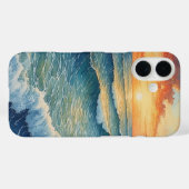 Panorama-Wasserblick Case-Mate iPhone Hülle (Rückseite (Horizontal))