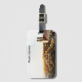 Panoramaansicht München Gepäckanhänger (Vorderseite Vertikal)