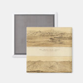 Panoramaaussicht auf Colorado Magnet (Vorderseite/Rückseite)