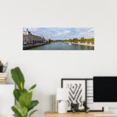 Panoramaaussicht auf das Musee d'Orsay von Pont Ro Poster (Heimbüro)