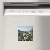 Panoramaaussicht auf den Ort mit dem Tholotempel Magnet (In Situ (Geschirrspüler))