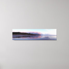 Panoramaaussicht auf den Ozean Sunset Leinwand Art