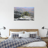 Panoramaaussicht auf die Berge im Herbst Leinwanddruck (Insitu (Schlafzimmer))
