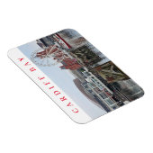 Panoramaaussicht auf die Bucht von Cardiff Kühlsch Magnet (Rechte Seite)