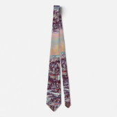 Panoramaaussicht auf Jerusalem Krawatte (Vorderseite)