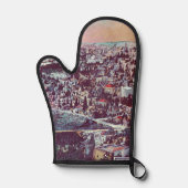 Panoramaaussicht auf Jerusalem Ofenhandschuh (Vorderseite)