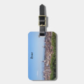 Panoramaaussicht auf Rom vom Castel Sant'Angelo Gepäckanhänger (Vorderseite vertikal)