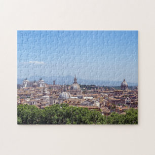 Panoramaaussicht auf Rom vom Castel Sant'Angelo Puzzle