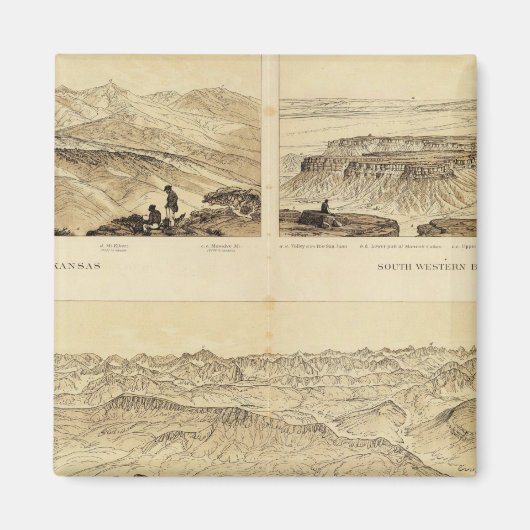 Panoramaaussicht Magnet (Vorne)