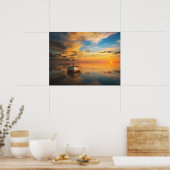 Panoramaaussicht Poster (Küche)