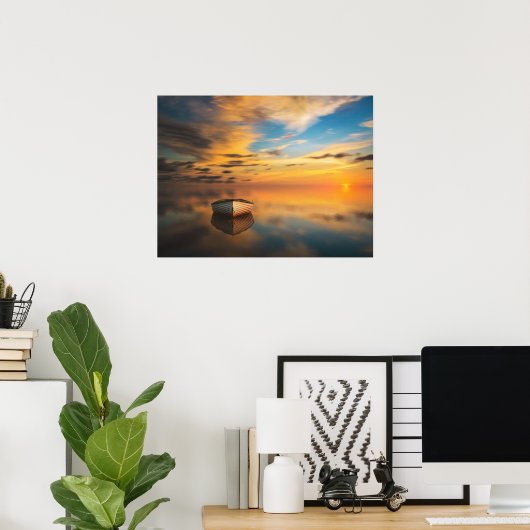 Panoramaaussicht Poster (Heimbüro)