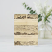 Panoramaaussicht Postkarte (Stehend Vorderseite)