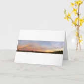 Panoramablick 2 karte (Gelbe Blume)