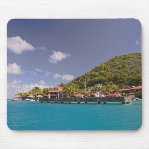 Panoramablick auf Bitter End Yacht Club Virgin Mousepad