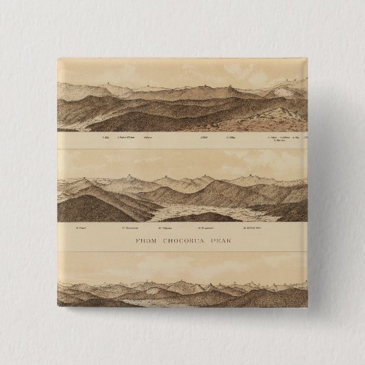 Panoramablick auf den Berg Carrigain Button (Vorderseite)