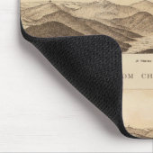 Panoramablick auf den Berg Carrigain Mousepad (Ecke)